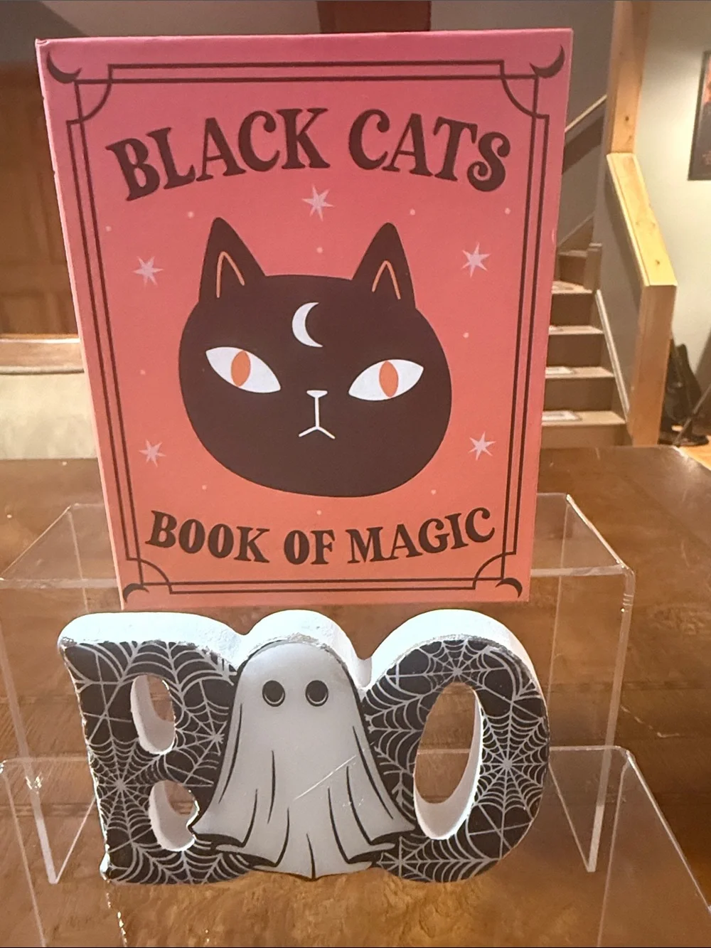 Halloween Decor Set  box, candy corn, boo, eek, pumpkin, ghost